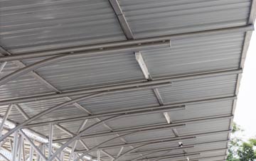 installing Dyffryn Cellwen metal roofing